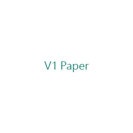 V1 Paper (Chinese version only)